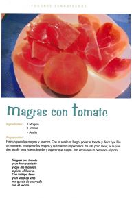 Magras con tomate de San Mateo de Gállego